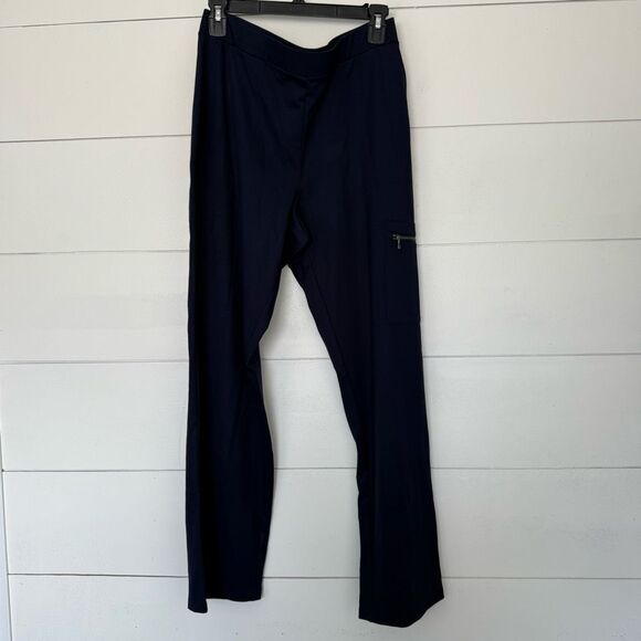 Susan Graver Women’s Medium Blue Pull on Pants - Picture 1 of 5